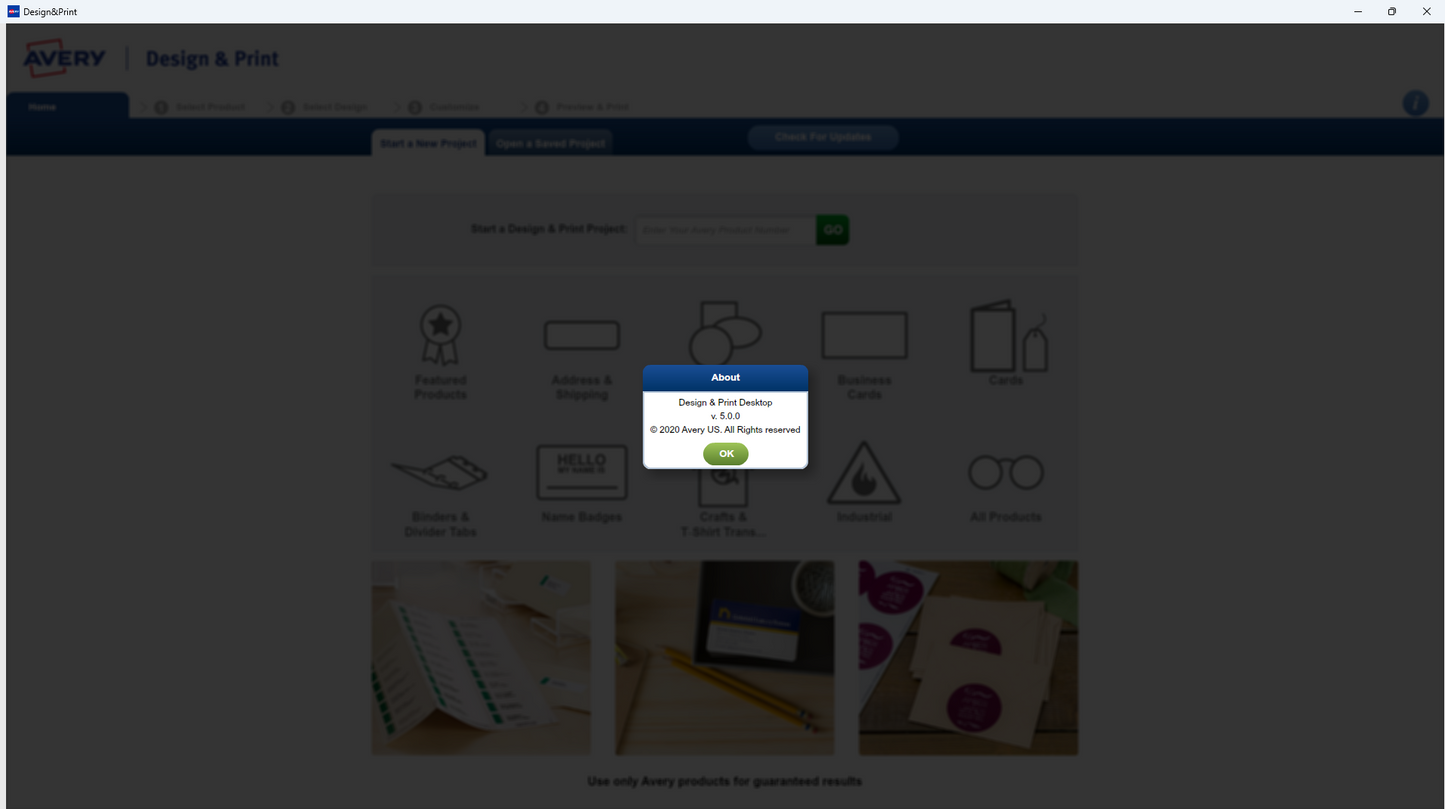 Avery Design & Print v5.0 2020 Digital Download – LIFETIME